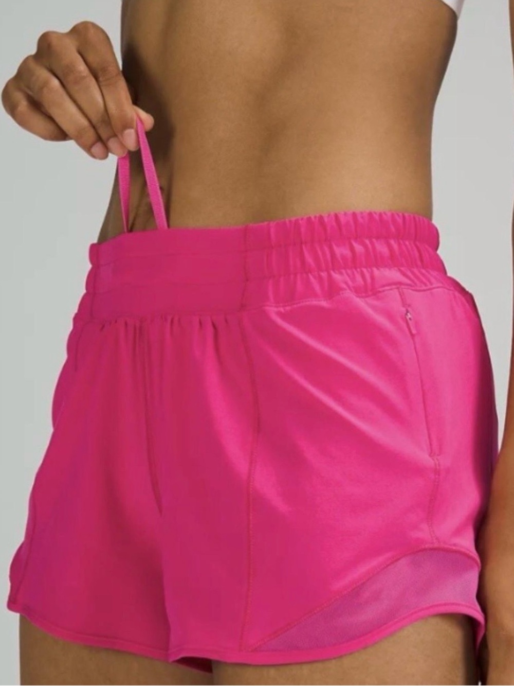 lululemon athletica Fuchsia Drawstring Athletic Shorts